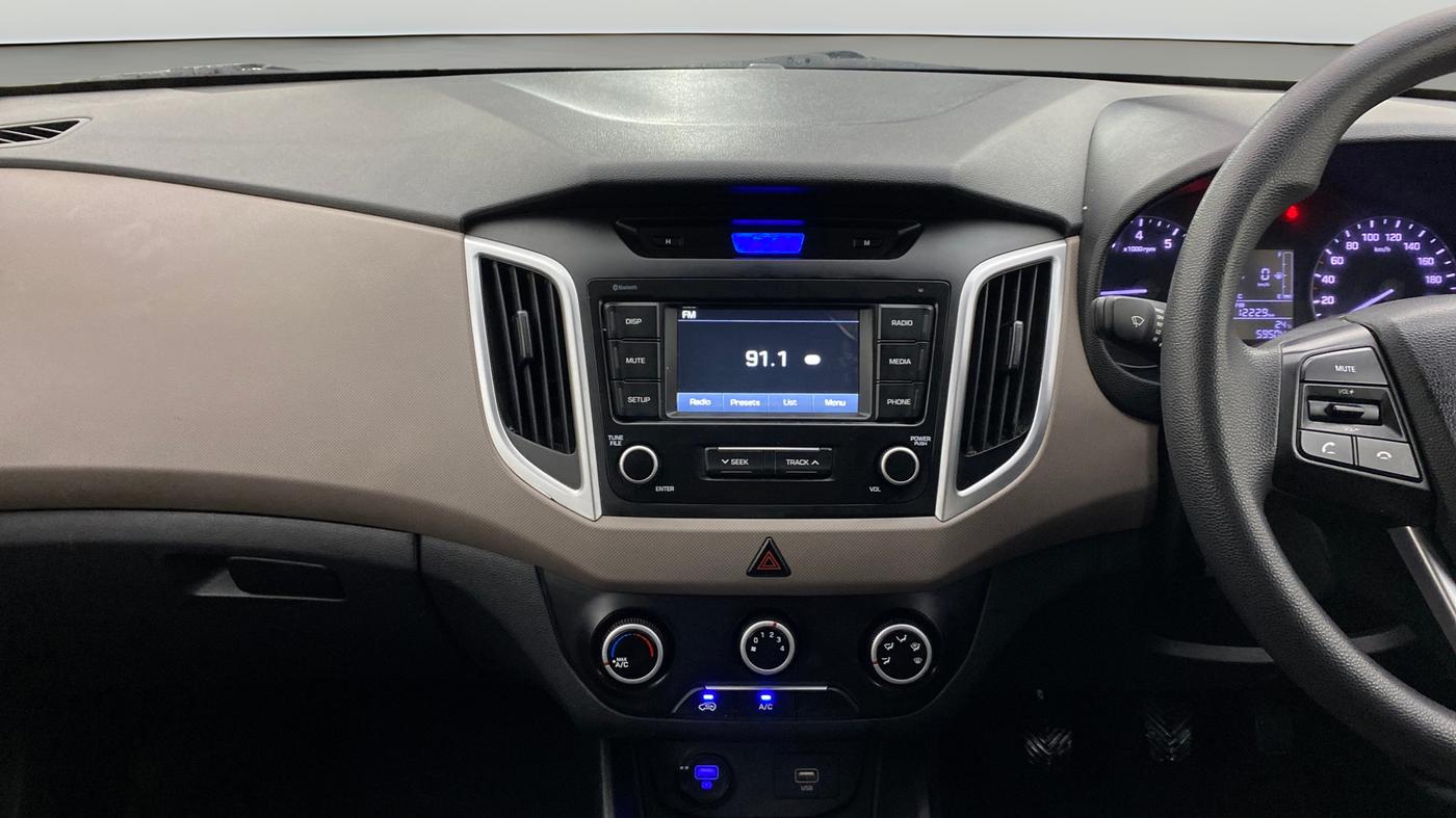 2018 Hyundai Creta E PLUS 1.6 PETROL, Petrol, Manual, 59,504 km, Air Conditioner