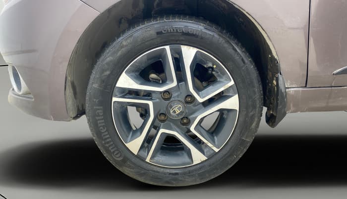 2019 Tata Tiago XZA PLUS PETROL, Petrol, Automatic, 78,371 km, Left Front Wheel