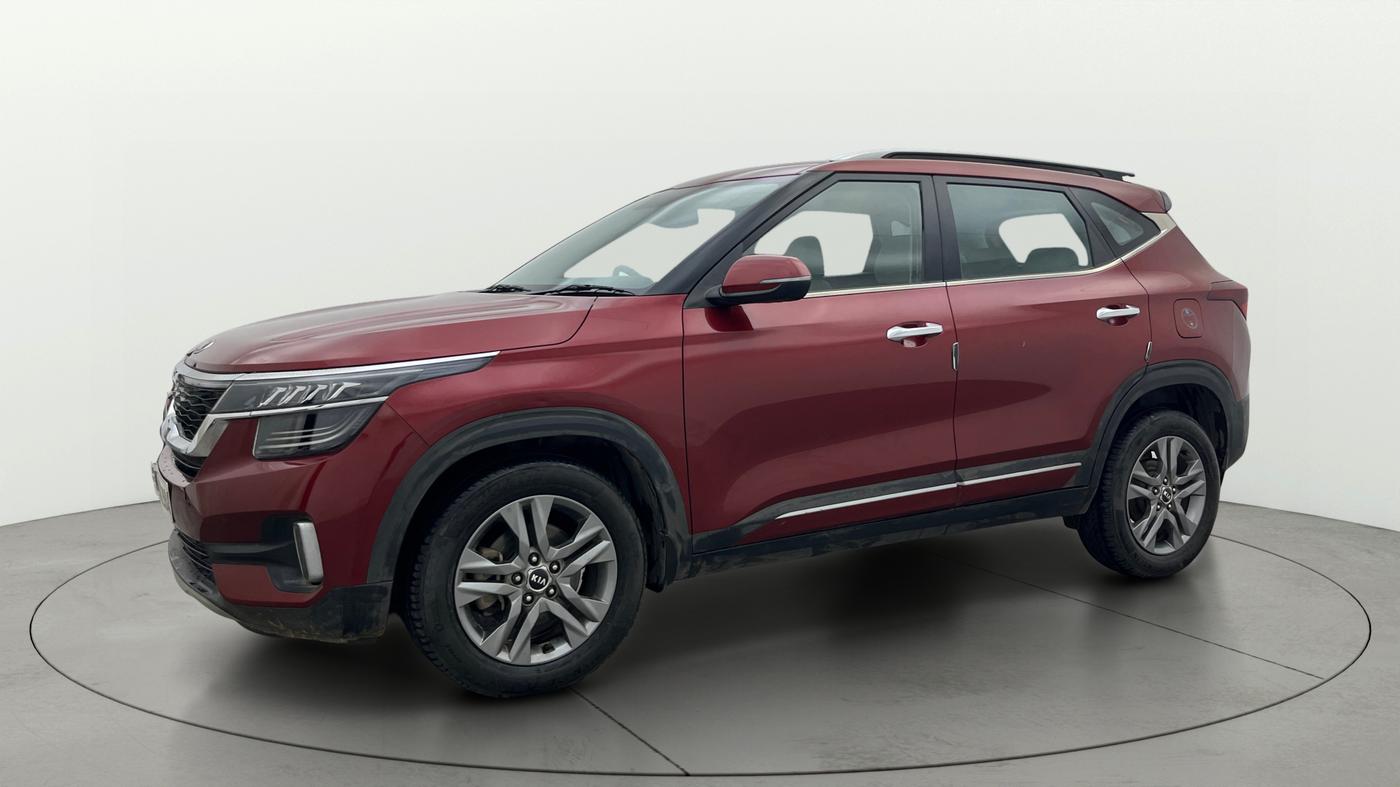 2020 KIA SELTOS HTX PLUS AT1.5 DIESEL, Diesel, Automatic, 72,768 km, Left Front Diagonal
