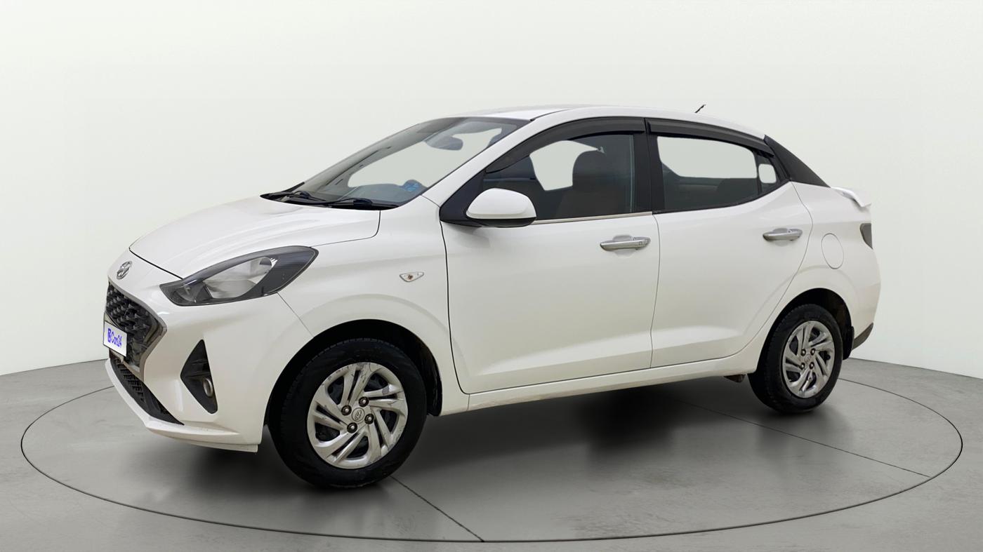 2022 Hyundai AURA S 1.2 CNG, CNG, Manual, 1,36,686 km, Left Front Diagonal