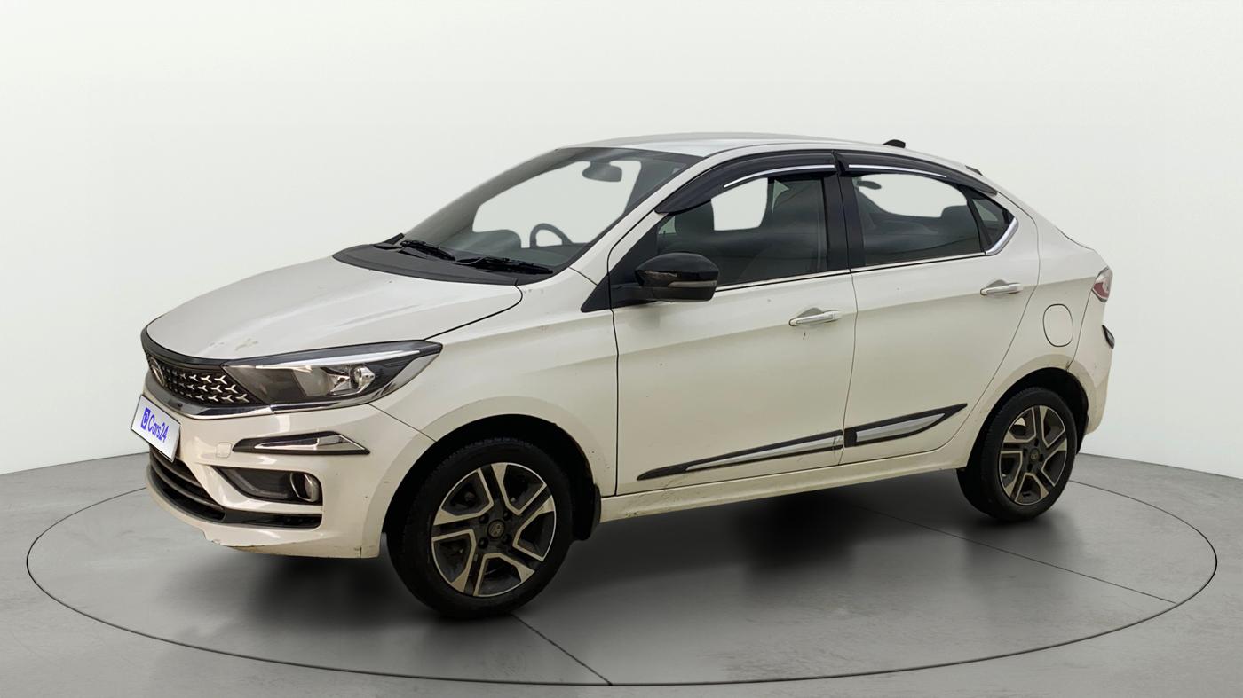 2022 Tata TIGOR XZ PLUS PETROL, Petrol, Manual, 82,276 km, Left Front Diagonal