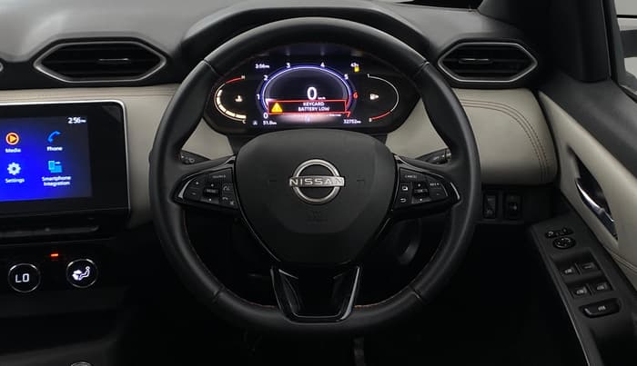 2025 Nissan MAGNITE Tekna HRAO 1.0 Turbo Petrol CVT, Petrol, Automatic, 32,749 km, Steering Wheel Close Up