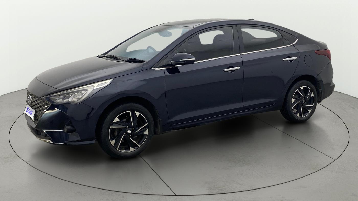 2021 Hyundai Verna SX (O)1.5 VTVT, Petrol, Manual, 57,306 km, Left Front Diagonal