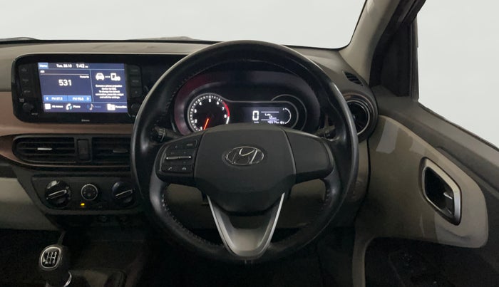 2021 Hyundai AURA SX 1.2, Petrol, Manual, 46,544 km, Steering Wheel Close Up