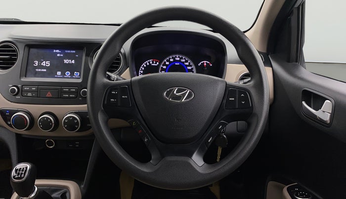 2019 Hyundai Grand i10 SPORTZ 1.2 KAPPA VTVT, Petrol, Manual, 41,945 km, Steering Wheel Close Up