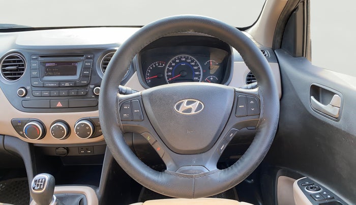 2014 Hyundai Grand i10 ASTA 1.2 KAPPA VTVT, Petrol, Manual, 34,865 km, Steering Wheel Close Up