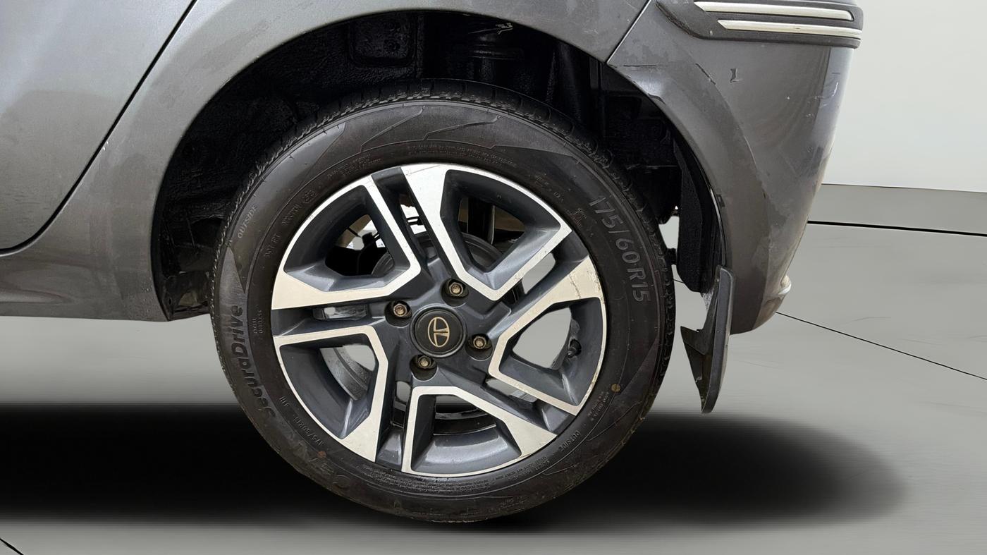 2021 Tata Tiago XZ PLUS PETROL, Petrol, Manual, 50,774 km, Left Rear Wheel