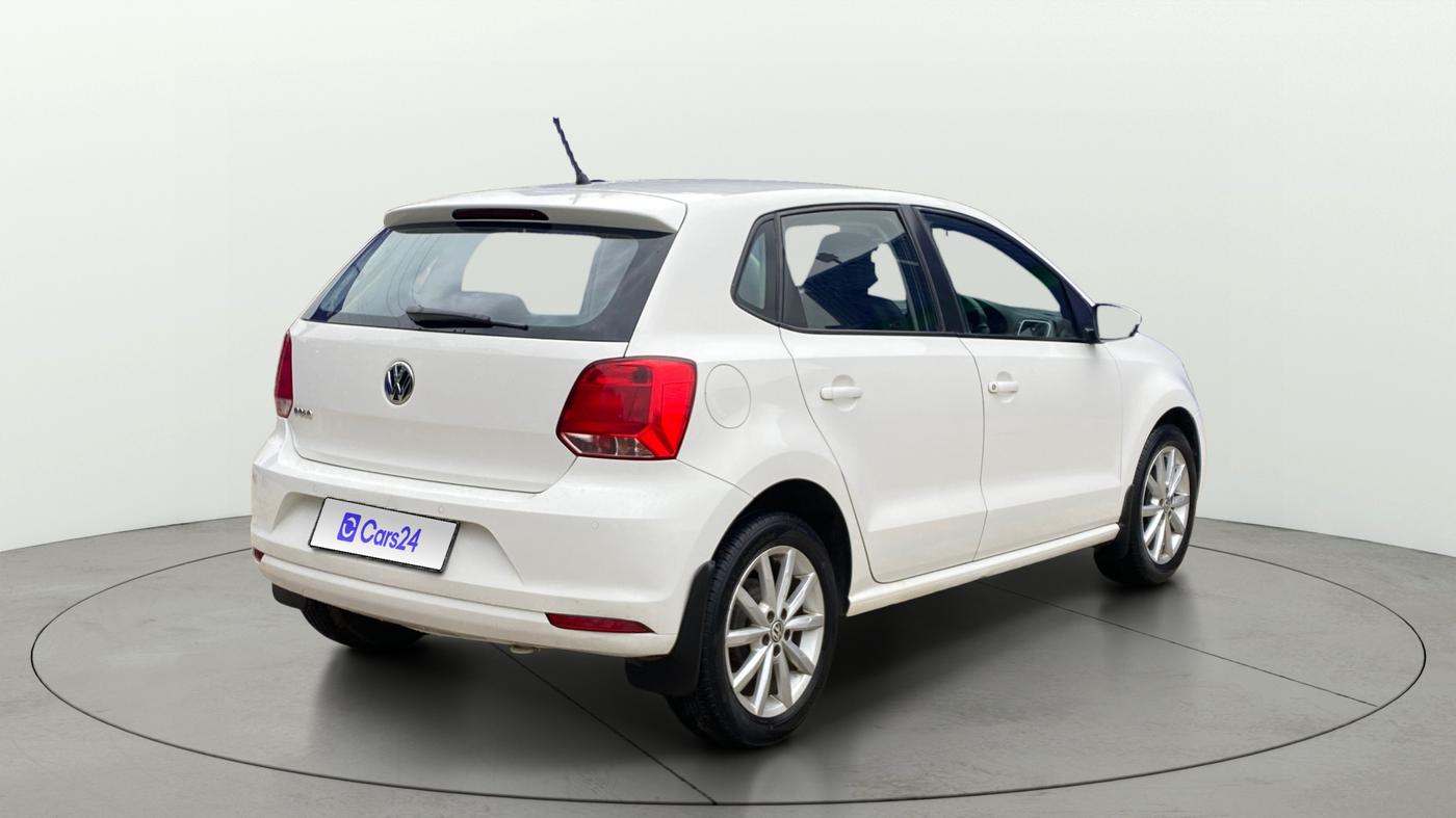 2018 Volkswagen Polo HIGHLINE PLUS 1.2(16 ALLOY, Petrol, Manual, 58,667 km, Right Back Diagonal