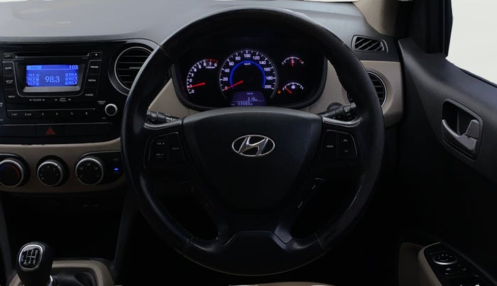 2014 Hyundai Grand i10 ASTA 1.2 KAPPA VTVT, Petrol, Manual, 93,550 km, Steering Wheel Close Up