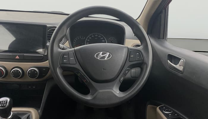 2015 Hyundai Grand i10 SPORTZ 1.2 KAPPA VTVT, Petrol, Manual, 68,655 km, Steering Wheel Close Up
