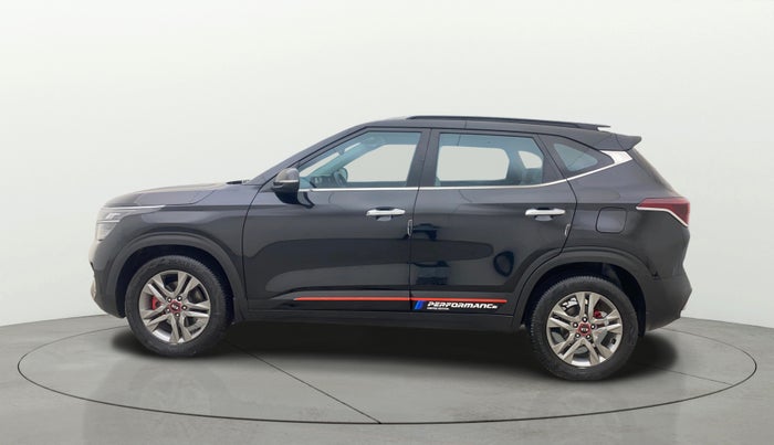 2020 KIA SELTOS HTX 1.5 PETROL, Petrol, Manual, 1,07,498 km, Left Side