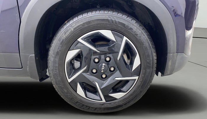 2024 KIA SONET HTX PLUS 1.0 TURBO PETROL IMT, Petrol, Manual, 33,565 km, Right Front Wheel