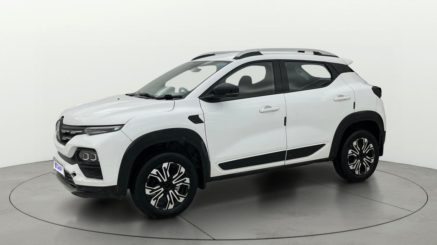2021 Renault Kiger RXT (O) AMT, Petrol, Automatic, 55,848 km, Left Front Diagonal