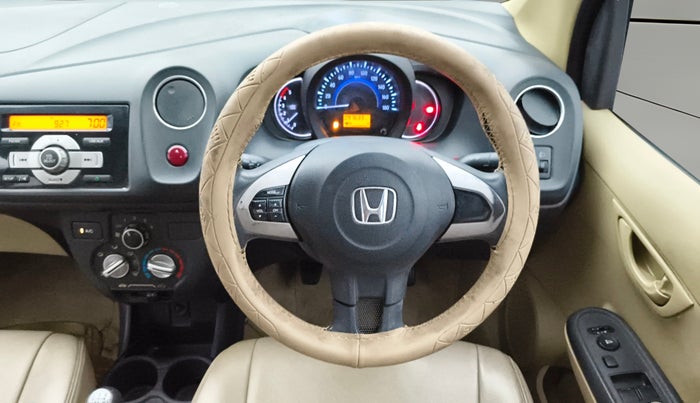 2015 Honda Amaze 1.5L I-DTEC S, Diesel, Manual, 97,633 km, Steering Wheel Close Up
