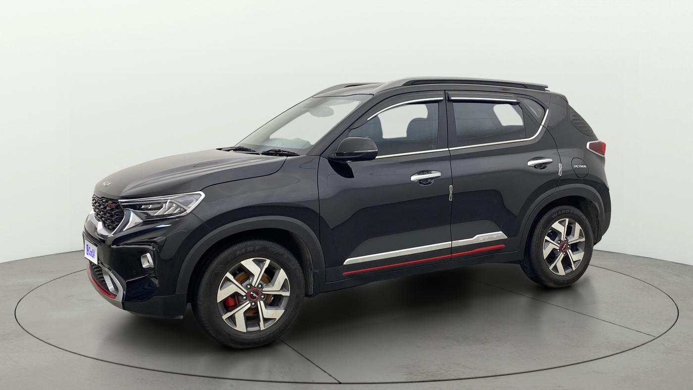 2022 KIA SONET GTX PLUS 1.0 IMT, Petrol, Manual, 18,195 km, Left Front Diagonal