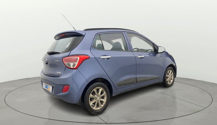 2016 Hyundai Grand i10 ASTA AT 1.2 KAPPA VTVT, Petrol, Automatic, 62,887 km, Right Back Diagonal