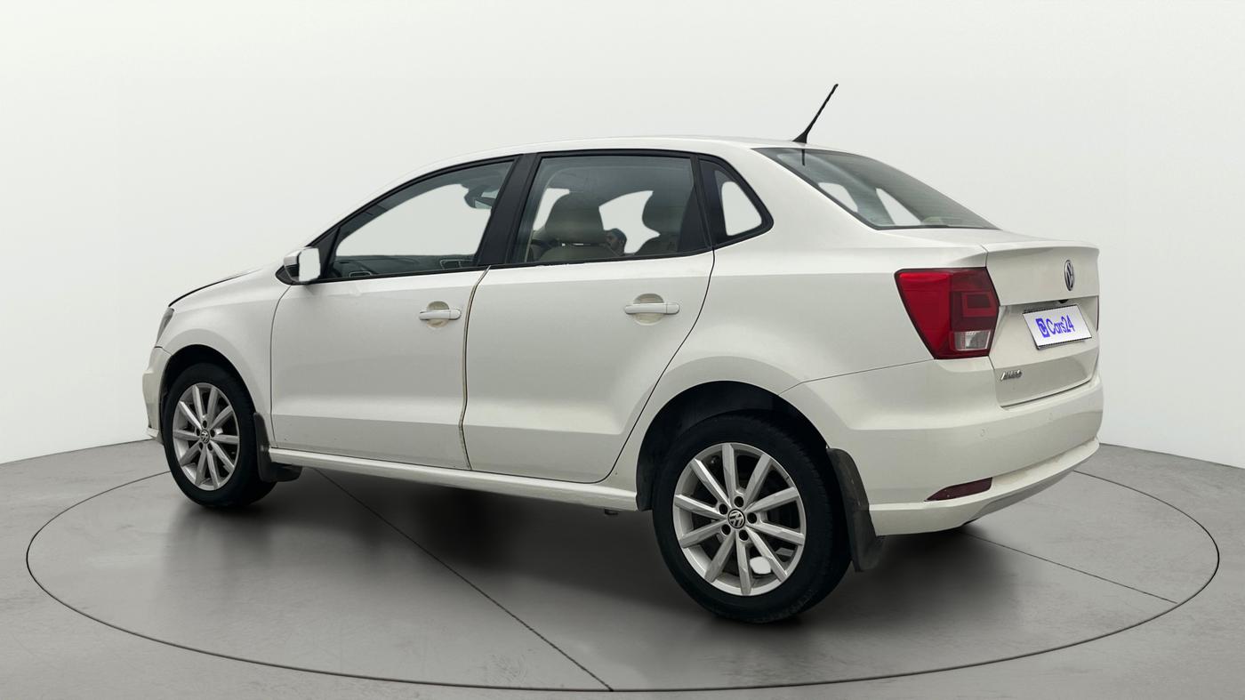 2017 Volkswagen Ameo HIGHLINE1.2L PLUS 16 ALLOY, Petrol, Manual, 71,867 km, Left Back Diagonal