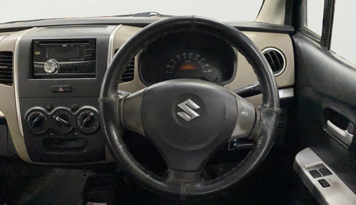 2013 Maruti Wagon R 1.0 LXI, Petrol, Manual, 65,477 km, Steering Wheel Close Up