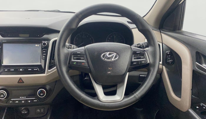 2018 Hyundai Creta SX PLUS 1.6 PETROL, Petrol, Manual, 48,745 km, Steering Wheel Close Up