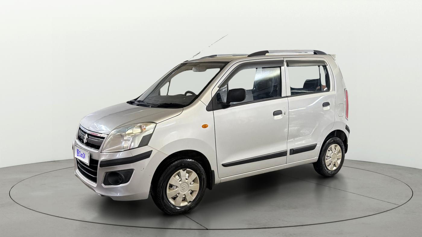2017 Maruti Wagon R 1.0 LXI, Petrol, Manual, 42,678 km, Left Front Diagonal