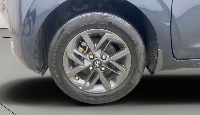 2020 Hyundai GRAND I10 NIOS SPORTZ AMT 1.2 KAPPA VTVT, Petrol, Automatic, 1,02,592 km, Left Front Wheel