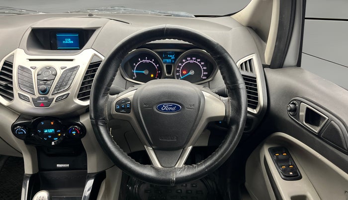 2015 Ford Ecosport TITANIUM 1.5L PETROL, Petrol, Manual, 77,577 km, Steering Wheel Close Up