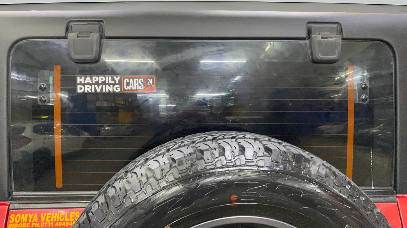 2022 Mahindra Thar LX HT PETROL 4WD MT, Petrol, Manual, 14,974 km, Rear Windshield