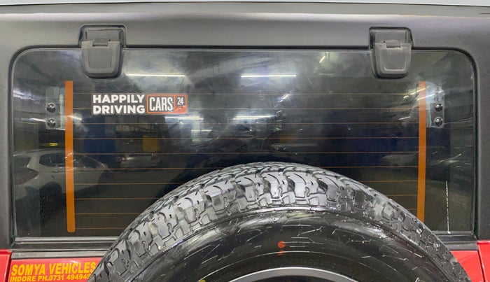 2022 Mahindra Thar LX HT PETROL 4WD MT, Petrol, Manual, 14,974 km, Rear Windshield