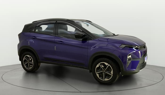 2024 Tata NEXON Fearless Plus Purple DCA Dual Tone 1.2 Petrol, Petrol, Automatic, 18,790 km, Right Front Diagonal