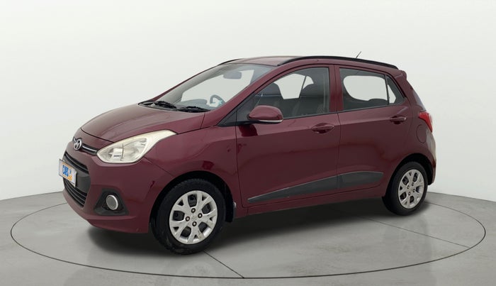 2015 Hyundai Grand i10 SPORTZ 1.2 KAPPA VTVT, Petrol, Manual, 1,13,827 km, Left Front Diagonal