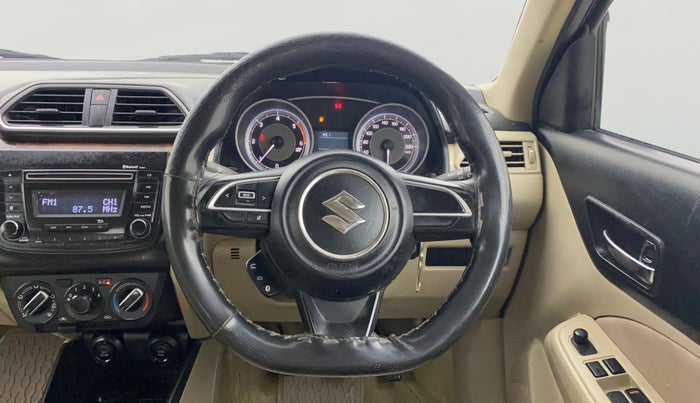 2017 Maruti Dzire VDI, Diesel, Manual, 1,38,676 km, Steering Wheel Close Up