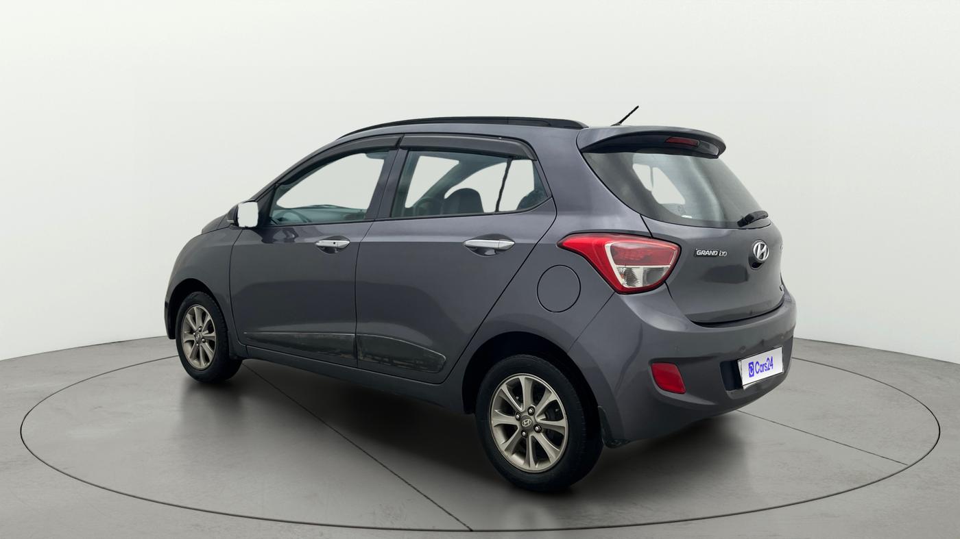 2015 Hyundai Grand i10 ASTA (O) 1.2 KAPPA VTVT, Petrol, Manual, 70,413 km, Left Back Diagonal
