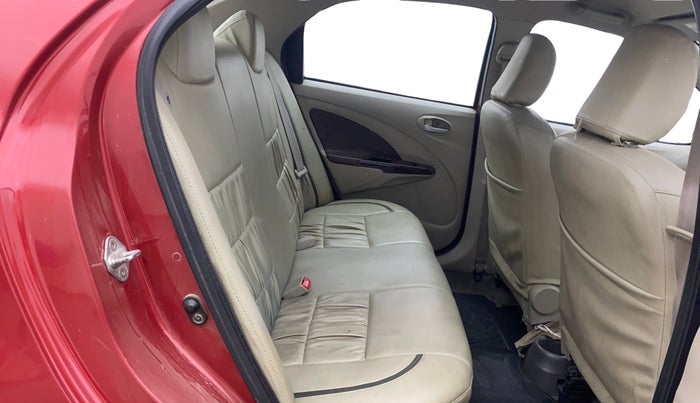 2013 Toyota Etios G, Petrol, Manual, 77,351 km, Right Side Rear Door Cabin