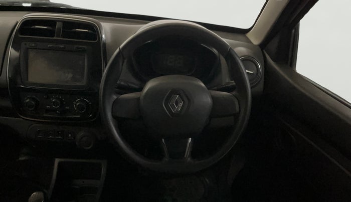 2017 Renault Kwid RXT 1.0 (O), Petrol, Manual, 32,177 km, Steering Wheel Close Up