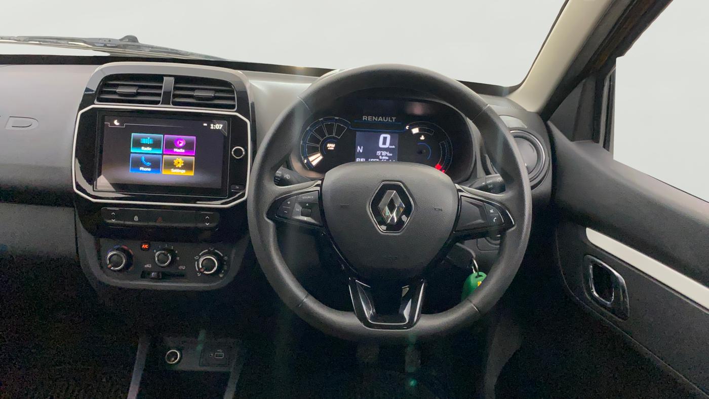 2023 Renault Kwid CLIMBER AMT 1.0, Petrol, Automatic, 19,783 km, Steering Wheel Close Up