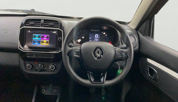 2023 Renault Kwid CLIMBER AMT 1.0, Petrol, Automatic, 19,783 km, Steering Wheel Close Up