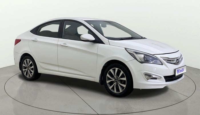 2016 Hyundai Verna 1.6 VTVT SX, CNG, Manual, 80,368 km, Right Front Diagonal