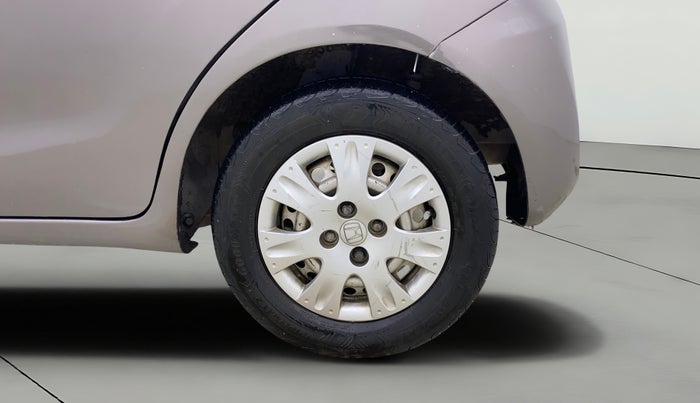 2012 Honda Brio E MT, Petrol, Manual, 1,27,532 km, Left Rear Wheel