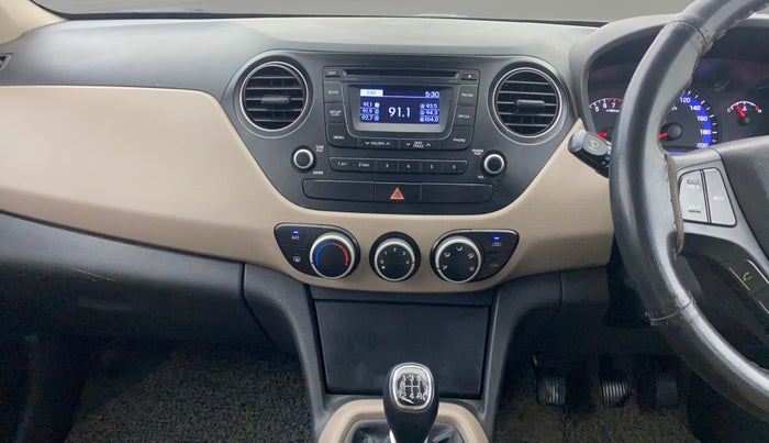 2016 Hyundai Xcent S 1.2, Petrol, Manual, 1,07,573 km, Air Conditioner