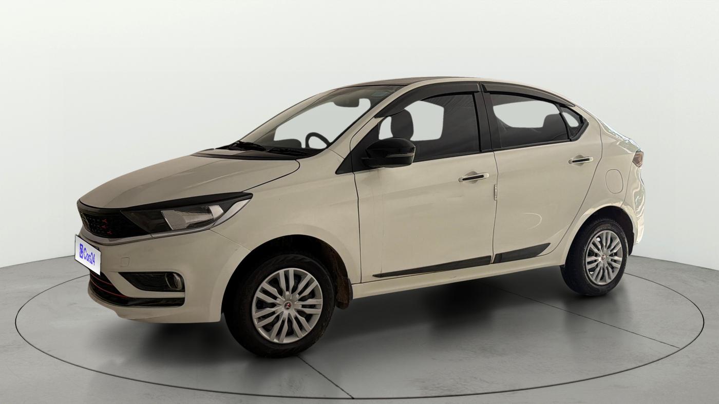 2022 Tata TIGOR XZ CNG, CNG, Manual, 71,249 km, Left Front Diagonal
