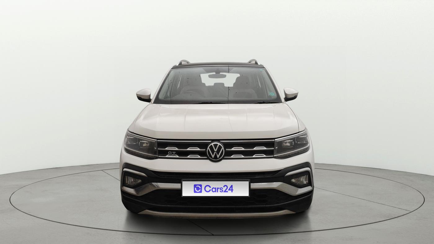 2022 Volkswagen TAIGUN GT PLUS 1.5 TSI DSG, Petrol, Automatic, 1,32,188 km, Front