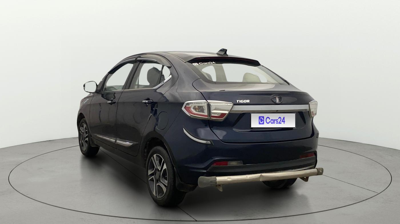 2021 Tata TIGOR XZ PLUS PETROL, Petrol, Manual, 76,396 km, Left Back Diagonal