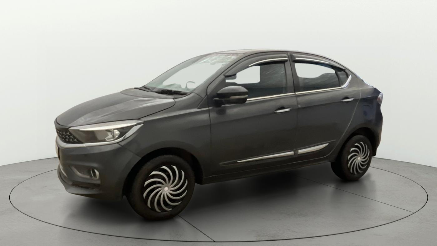 2022 Tata TIGOR XZ PLUS CNG, CNG, Manual, 88,585 km, Left Front Diagonal