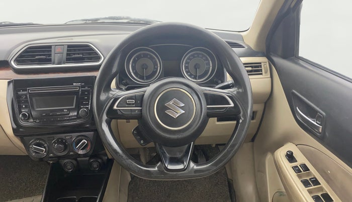2019 Maruti Dzire VXI AMT, Petrol, Automatic, 1,00,366 km, Steering Wheel Close Up