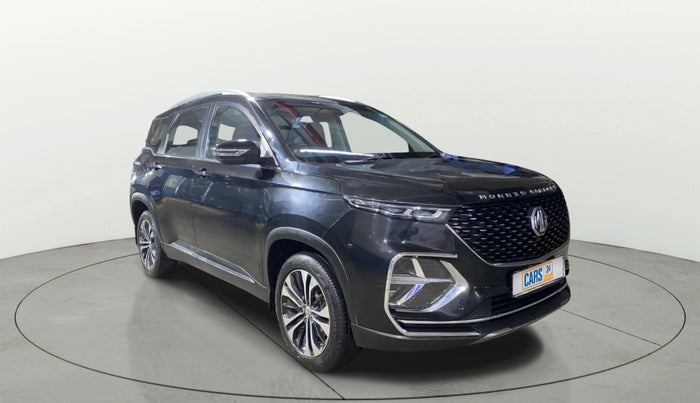2021 MG HECTOR PLUS SHARP 1.5 PETROL TURBO HYBRID MT 6-STR, Petrol, Manual, 27,661 km, Right Front Diagonal