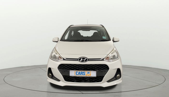 2017 Hyundai Grand i10 SPORTZ (O) 1.2 KAPPA VTVT, Petrol, Manual, 50,093 km, Front