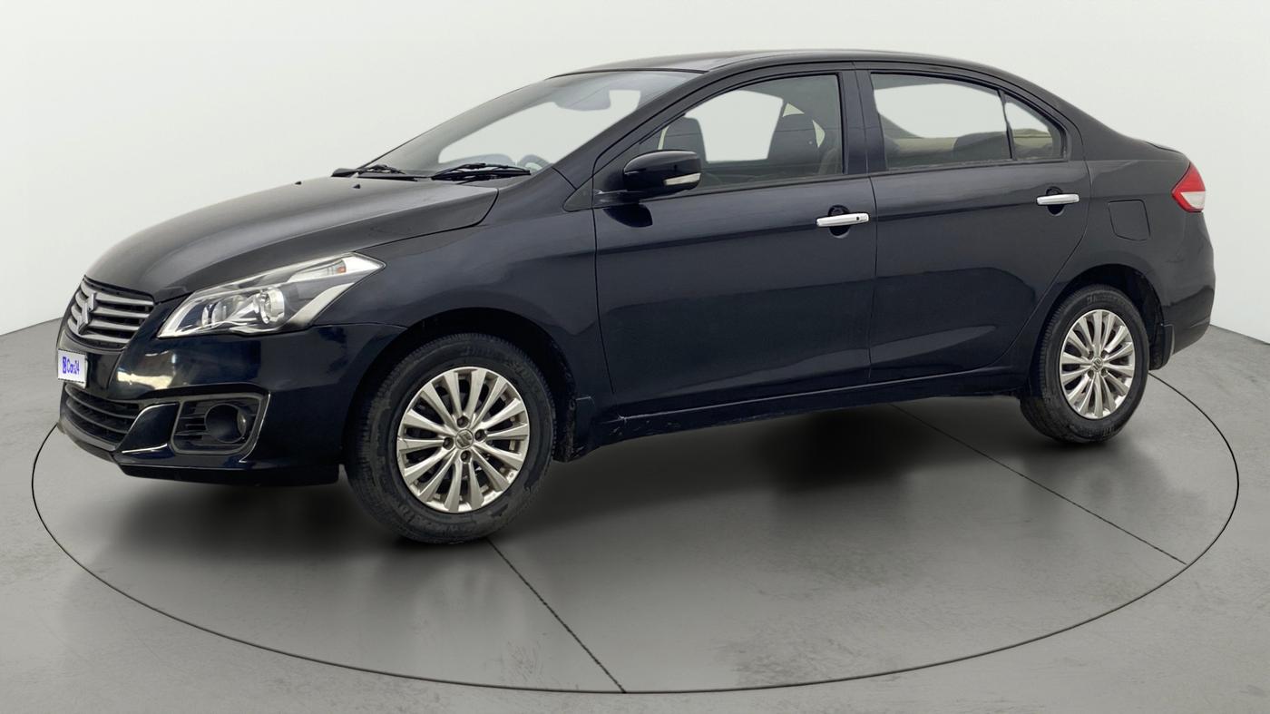 2014 Maruti Ciaz ZXI, Petrol, Manual, 1,02,537 km, Left Front Diagonal