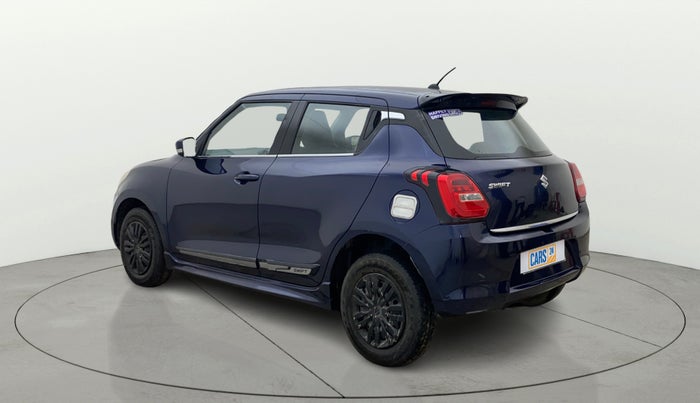 2019 Maruti Swift VXI AMT, Petrol, Automatic, 1,12,500 km, Left Back Diagonal