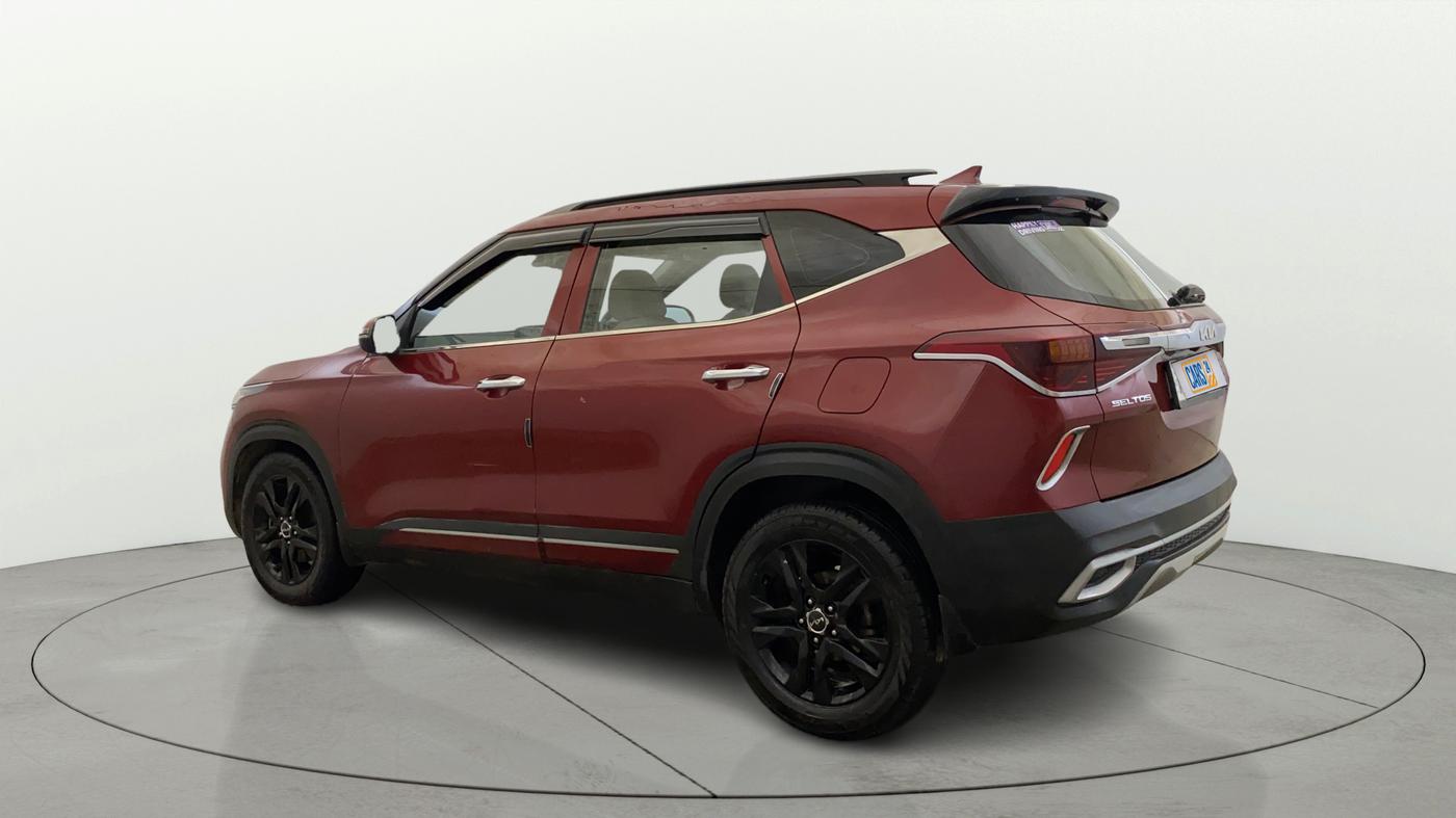 2021 KIA SELTOS HTX IVT 1.5 PETROL, Petrol, Automatic, 69,423 km, Left Back Diagonal