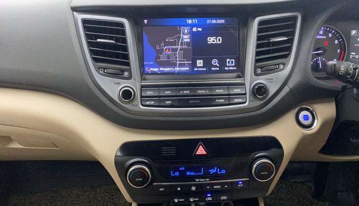 2017 Hyundai Tucson GLS 2WD AT PETROL, Petrol, Automatic, 48,293 km, Air Conditioner
